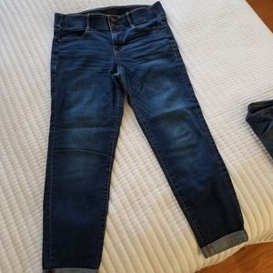 Cropped skinny jeans